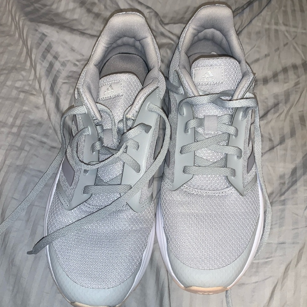 Adidas Womens Galaxy 5 Grey Cloudfoam Size 9.5
